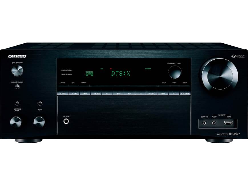 Onkyo TX-NR777 7.2-channel home theater receiver with Wi-Fi