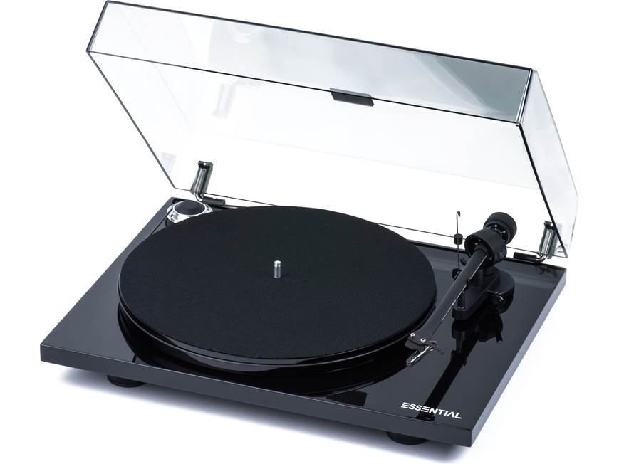 Pro-Ject Essential III DC ターンテーブル未開封 Pro-Ject Essential III (Gloss Black) Manual belt-drive turntable