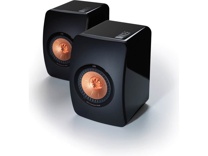 KEF LS50 (High Gloss Piano Black) Bookshelf speakers (High Gloss