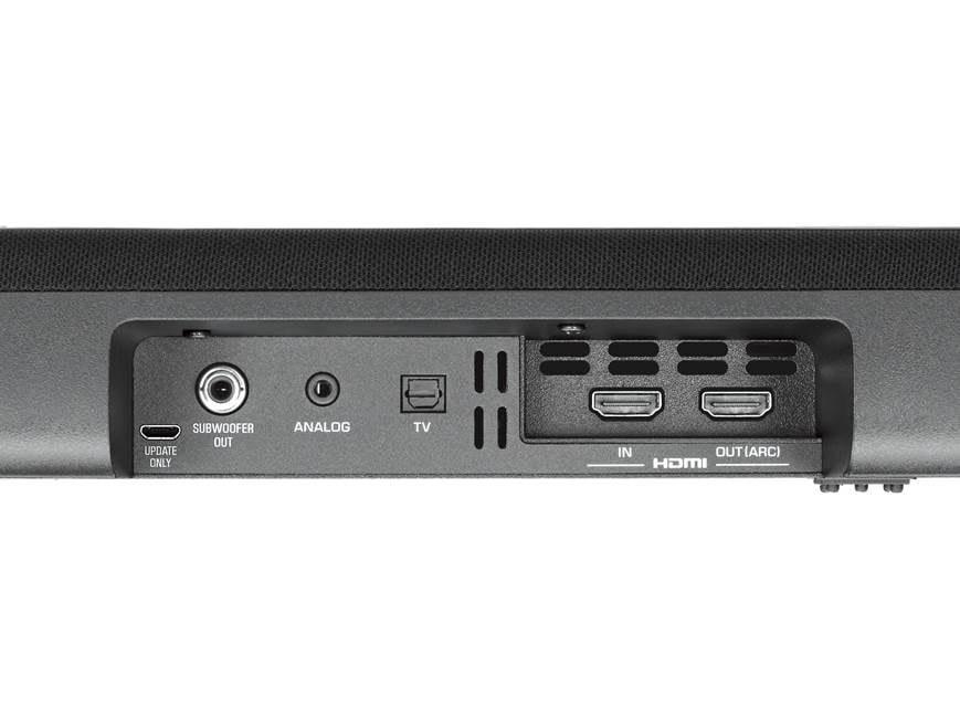 Yamaha YAS-107 Powered sound bar with 4K/HDR video passthrough and