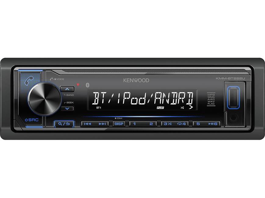 Kenwood KMM-BT222U Digital media receiver (does not play CDs) at