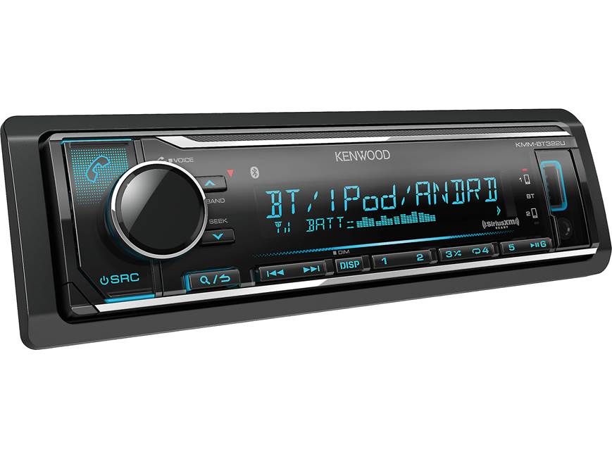 Kenwood KMM-BT322U Digital media receiver (does not play CDs) at