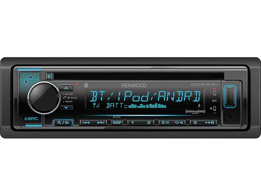Kenwood KDC-BT372U CD receiver at Crutchfield