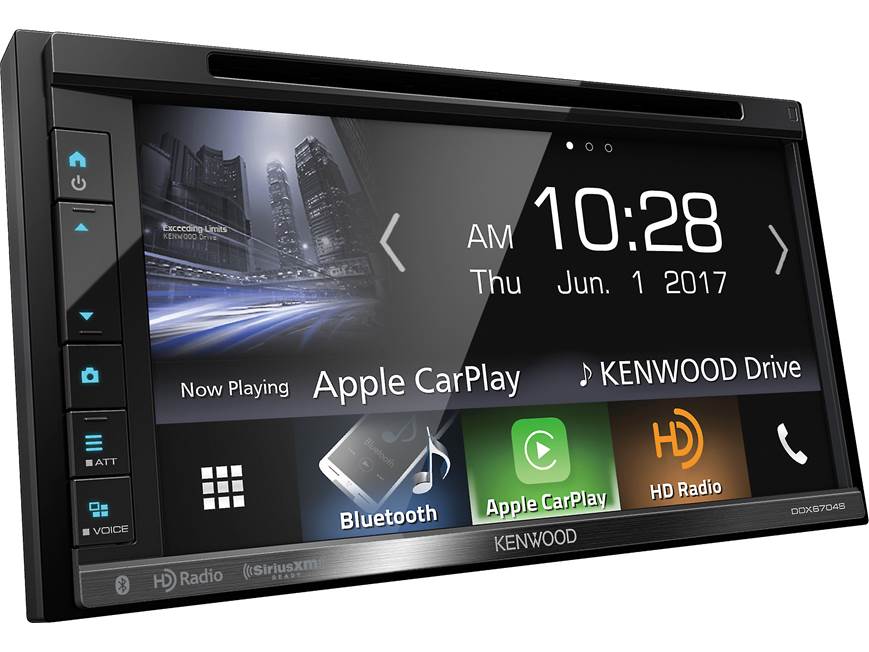 Kenwood DDX6704S DVD receiver at Crutchfield
