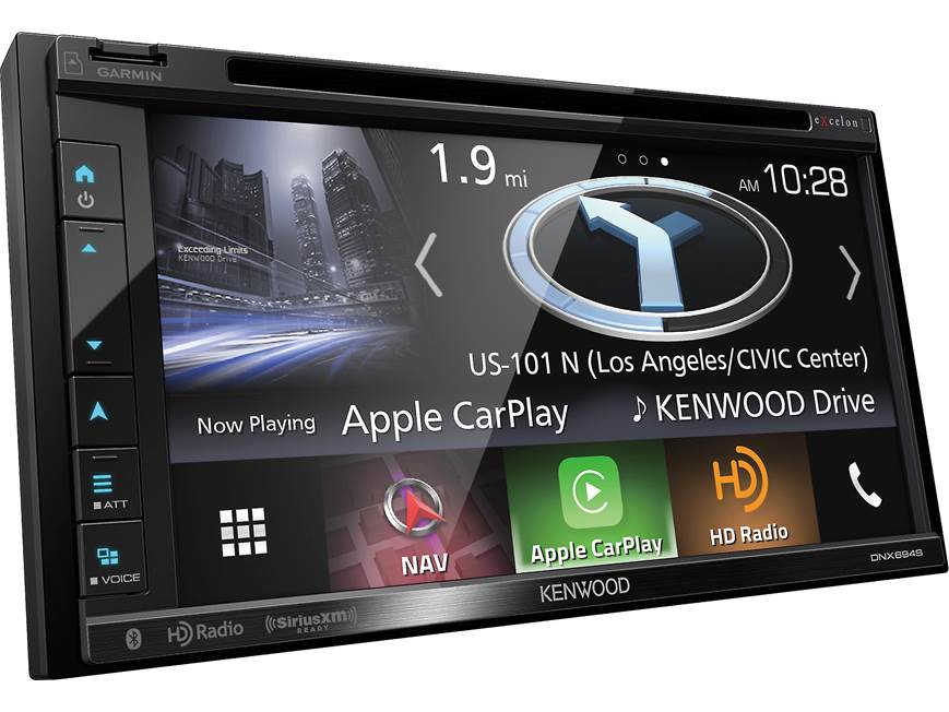 Kenwood Excelon DNX694S Navigation receiver at Crutchfield
