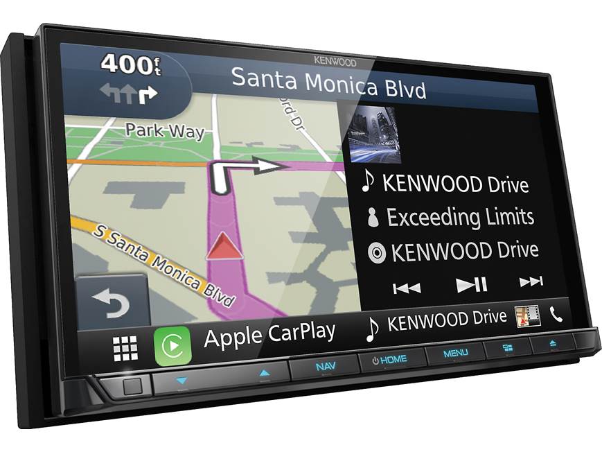 Kenwood DNX874S Navigation receiver at Crutchfield
