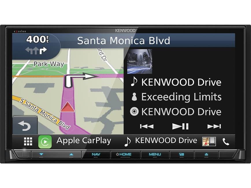 Kenwood Excelon DNX994S Navigation receiver at Crutchfield