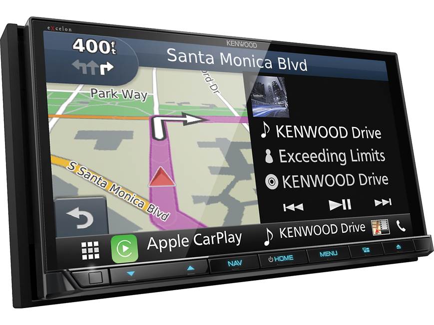 Kenwood Excelon DNX994S Navigation receiver at Crutchfield