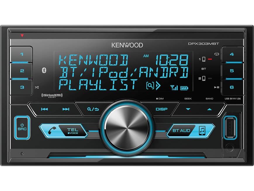 Kenwood DPX303MBT Digital media receiver (does not play CDs) at