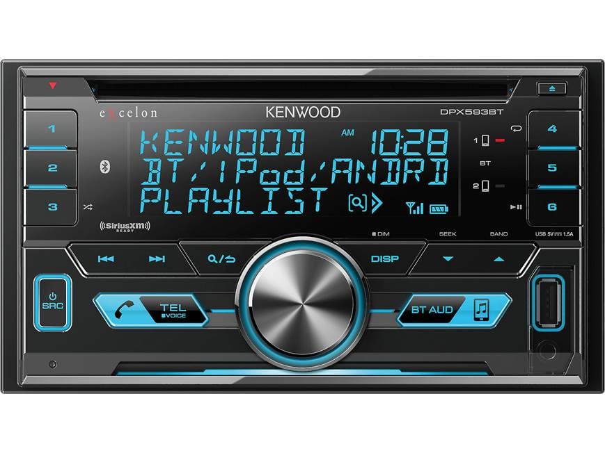 Kenwood Excelon DPX593BT CD receiver at Crutchfield