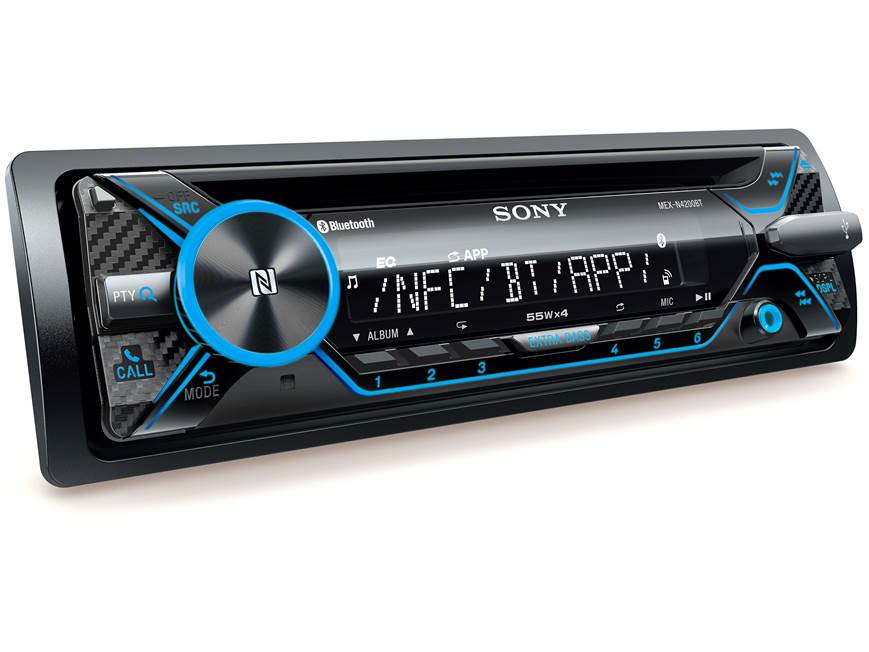 Sony MEX-N4200BT CD receiver at Crutchfield