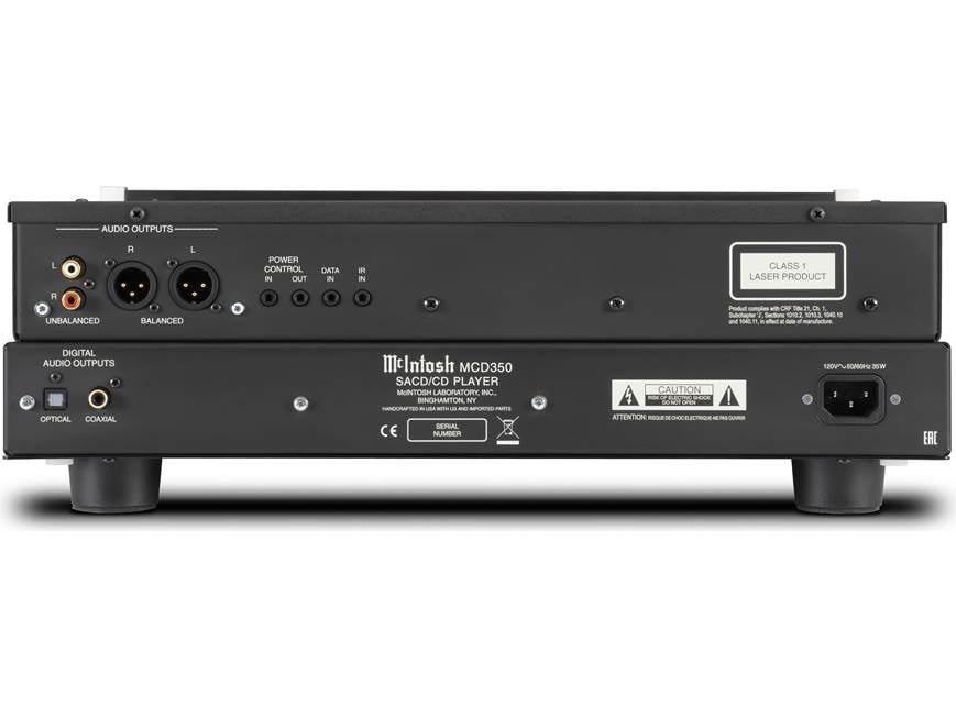 McIntosh MCD350 SACD/CD player at Crutchfield