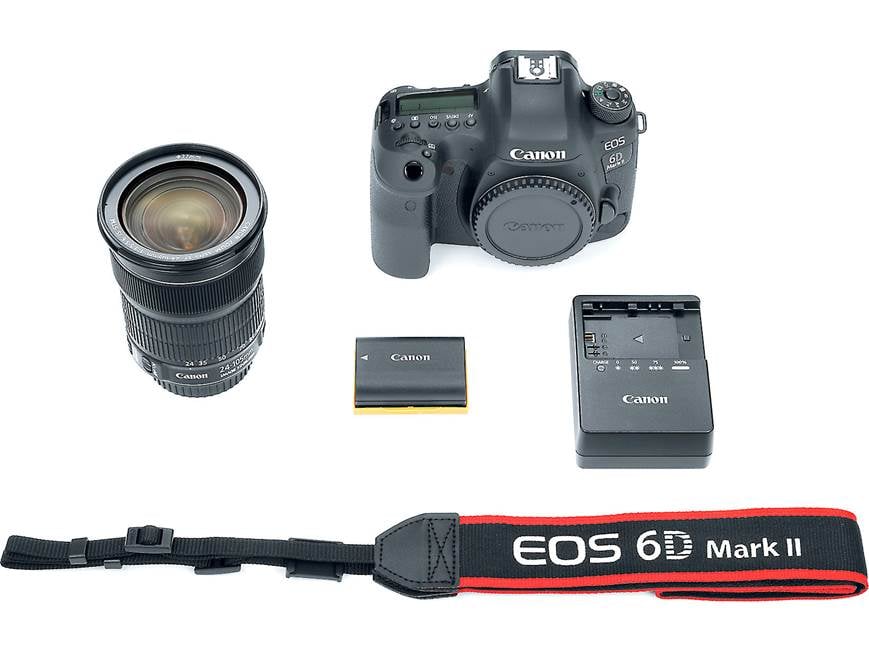 Canon EOS 6D Mark II Kit 26.2-megapixel full-frame DSLR camera