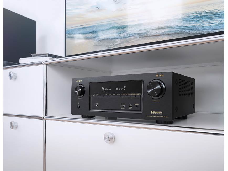 Denon AVR-X3400H IN-Command 7.2-channel home theater receiver with