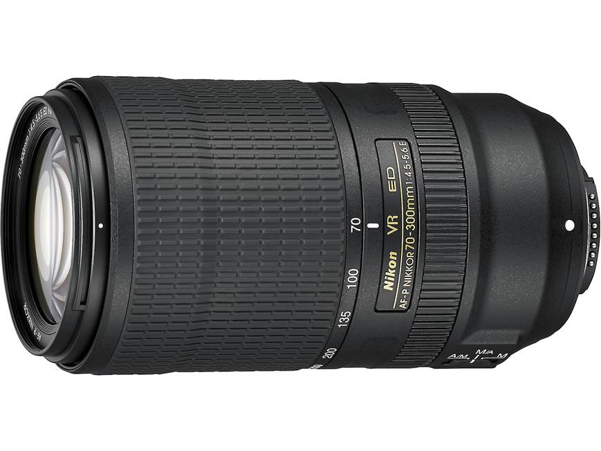 Nikon AF-P Nikkor 70-300mm f/4.5-5.6E ED VR Telephoto zoom lens