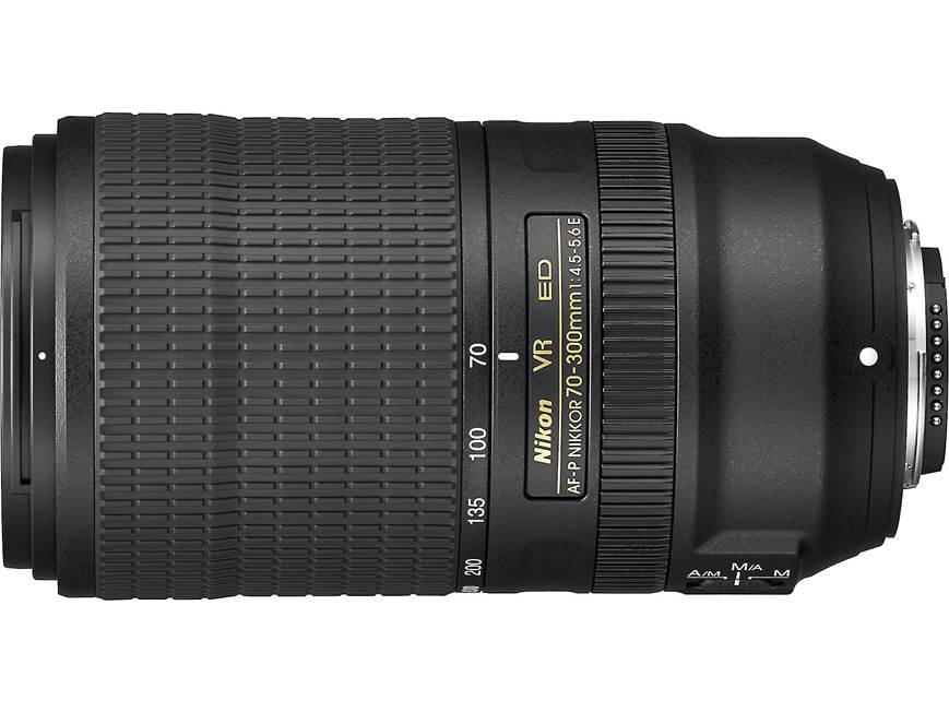 Nikon AF-P Nikkor 70-300mm f/4.5-5.6E ED VR Telephoto zoom lens
