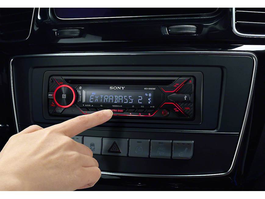 Sony MEX-GS820BT CD receiver at Crutchfield