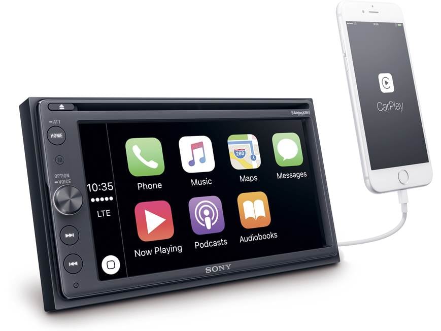 Sony XAV-AX200SXM DVD receiver with free SiriusXM satellite radio