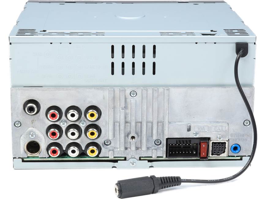 Sony XAV-W651BTN DVD receiver with add-on navigation module at