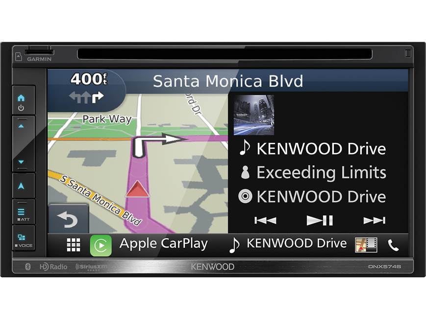 Kenwood DNX574S Navigation receiver at Crutchfield