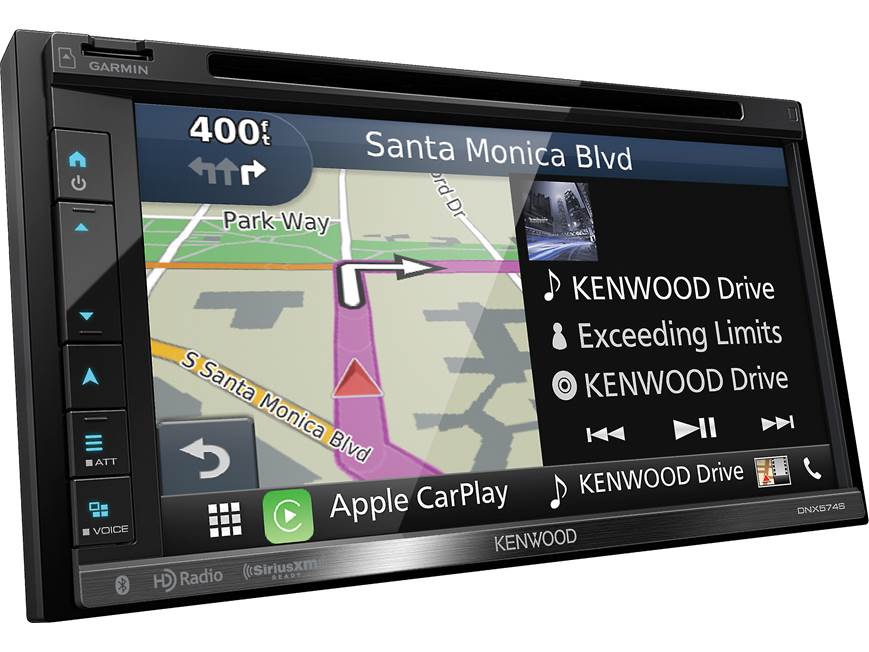 Kenwood DNX574S Navigation receiver at Crutchfield