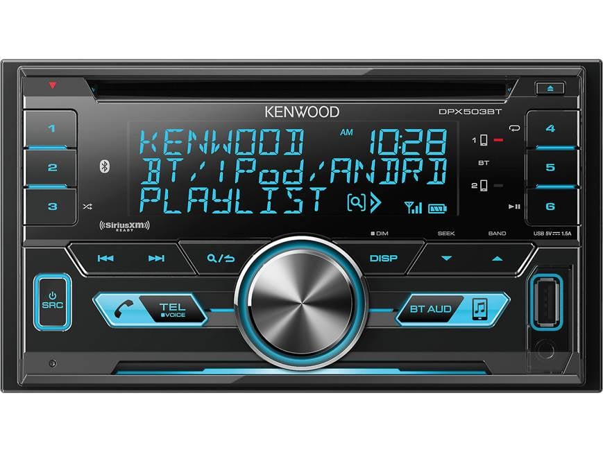 Kenwood DPX503BT CD receiver at Crutchfield