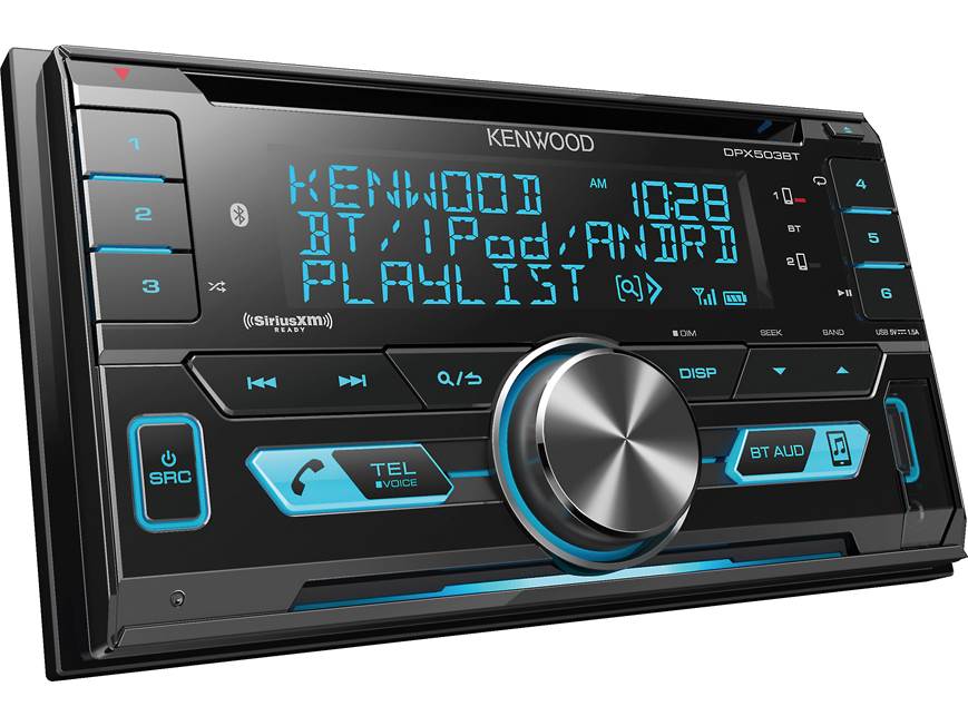 Kenwood DPX503BT CD receiver at Crutchfield