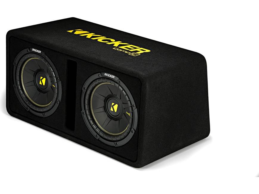 Kicker 44DCWC102 Ported enclosure with dual 10