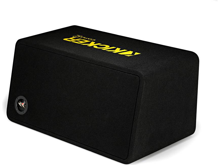 Kicker 44DCWC102 Ported enclosure with dual 10