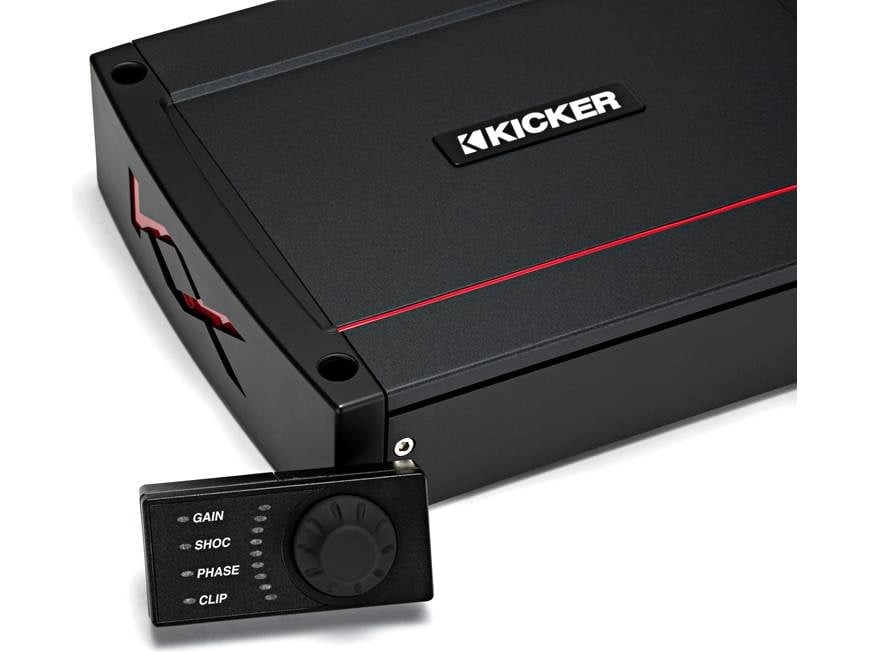 Kicker 44KXA1600.1 Mono subwoofer amplifier — 1,600 watts RMS x 1