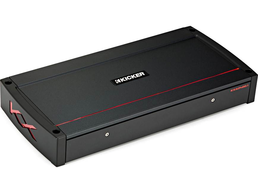 Kicker 44KXA2400.1 Mono subwoofer amplifier — 2,400 watts RMS x 1