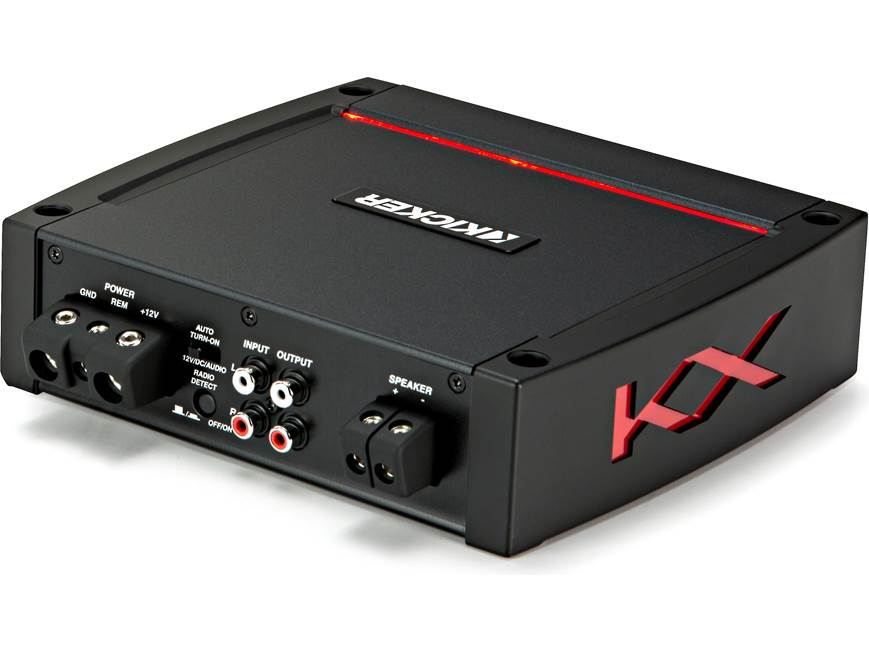Kicker 44KXA400.1 Mono subwoofer amplifier — 400 watts RMS x 1 at