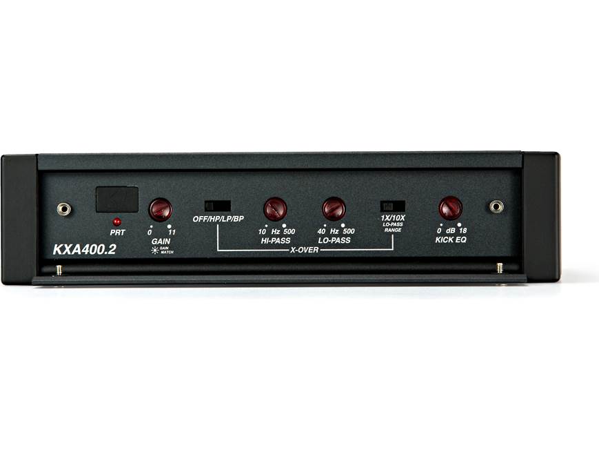 Kicker 44KXA400.2 2-channel car amplifier — 100 watts RMS x 2 at