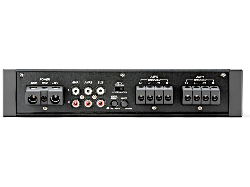 Kicker 44KXA400.4 4-channel car amplifier — 50 watts RMS x 4 at