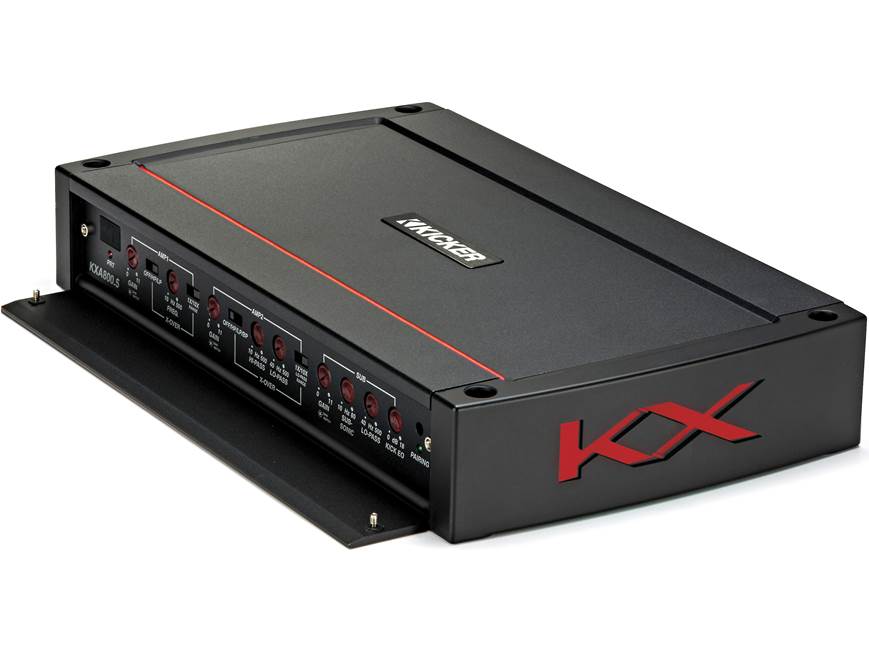 Kicker 44KXA800.5 5-channel car amplifier — 50 watts RMS x 4 at 4