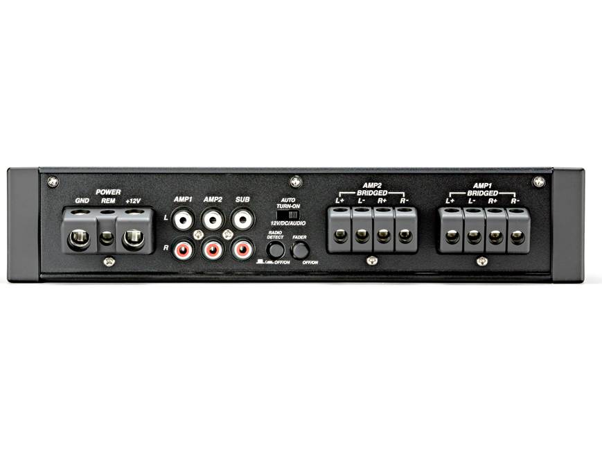 Kicker 44KXMA400.4 4-channel marine amplifier — 50 watts RMS x 4