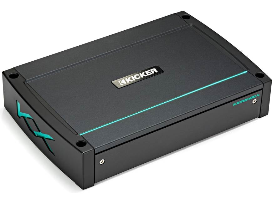 Kicker 44KXMA400.4 4-channel marine amplifier — 50 watts RMS x 4