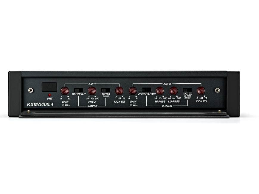 Kicker 44KXMA400.4 4-channel marine amplifier — 50 watts RMS x 4