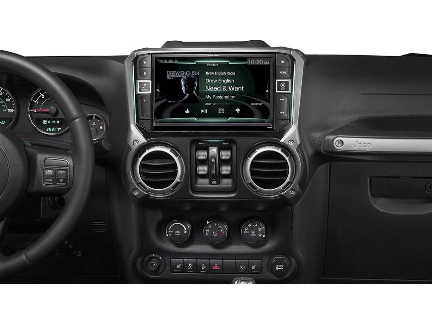 Alpine X209-WRA In-Dash Restyle System Custom-fit navigation