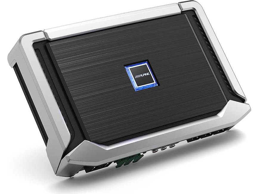 Alpine X-A90V X-Series 5-channel car amplifier — 75 watts RMS x 4