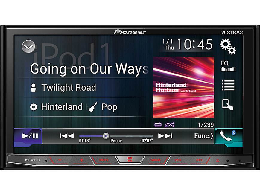 nehtion  Pioneer AVH-4201NEX Package Pioneer AVH-4200NEX DVD receiver with