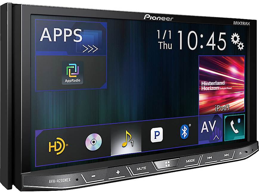 Pioneer AVH-4201NEX Package Pioneer AVH-4200NEX DVD receiver with