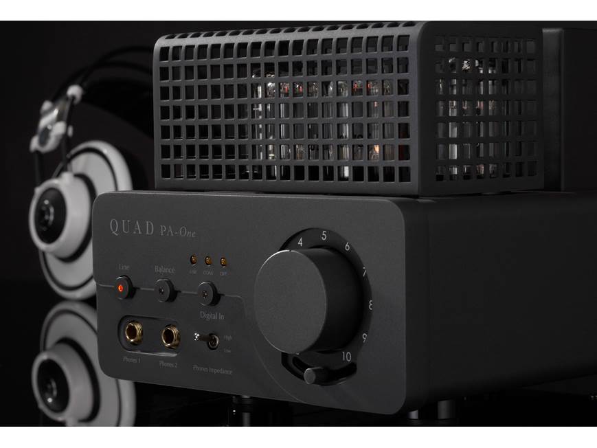Quad PA-One Vacuum tube headphone amp/DAC/preamp at Crutchfield