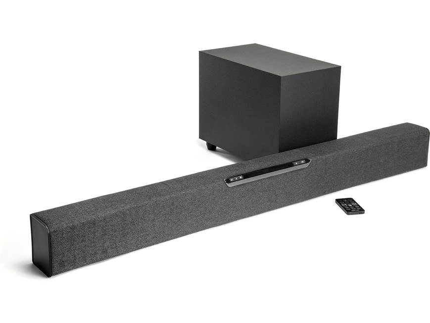 Jamo SB 40 (Heathered Black) Powered sound bar with 4K/HDR video
