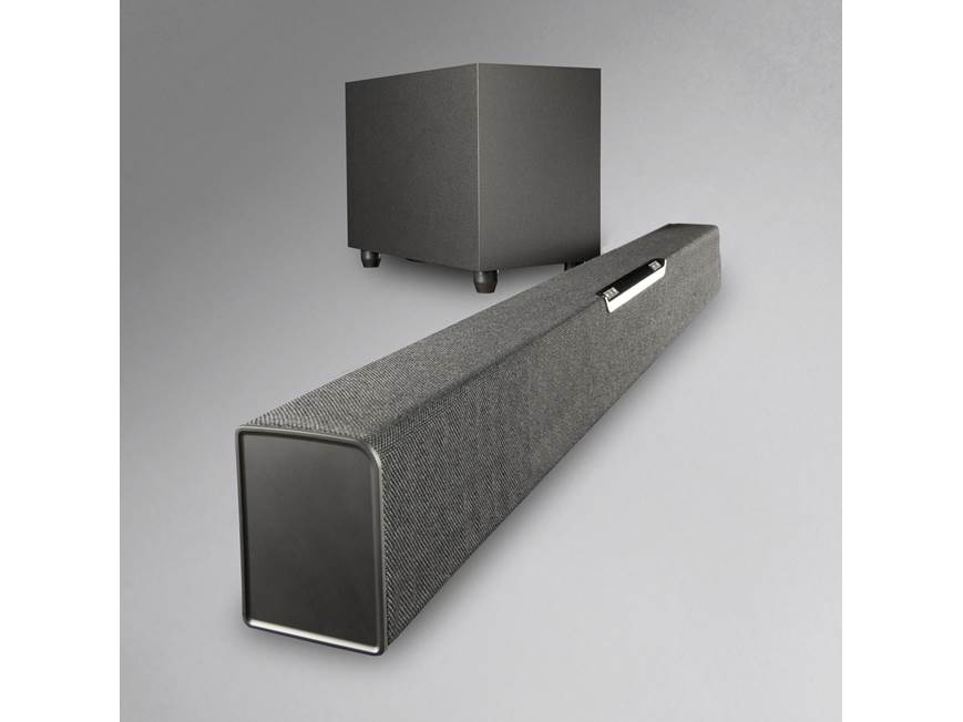 Jamo SB 40 (Heathered Black) Powered sound bar with 4K/HDR video