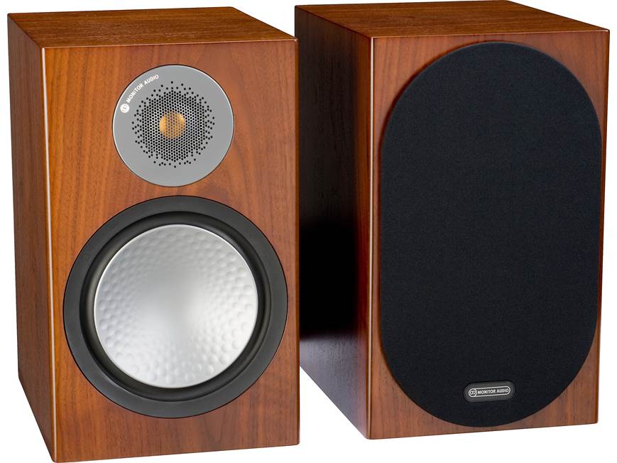Monitor Audio Silver 100 (Walnut) Bookshelf speakers (Walnut) at
