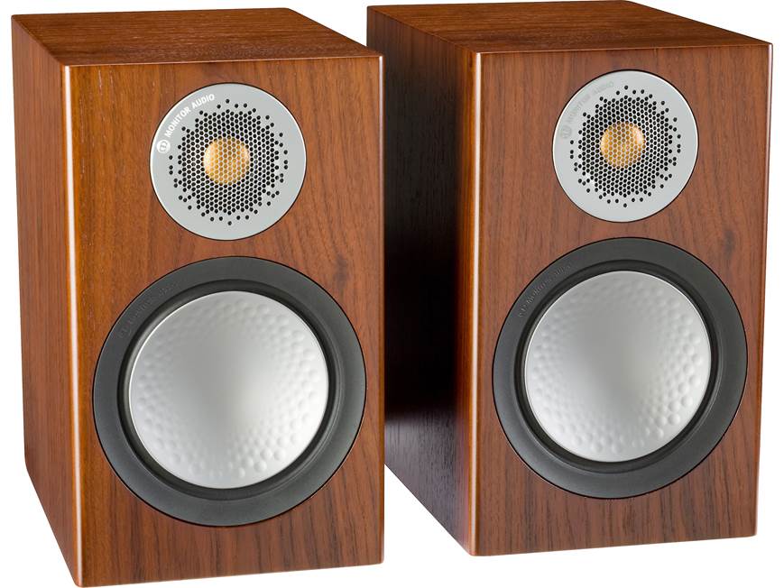 Monitor Audio Silver 50 (Walnut) Bookshelf speakers (Walnut) at
