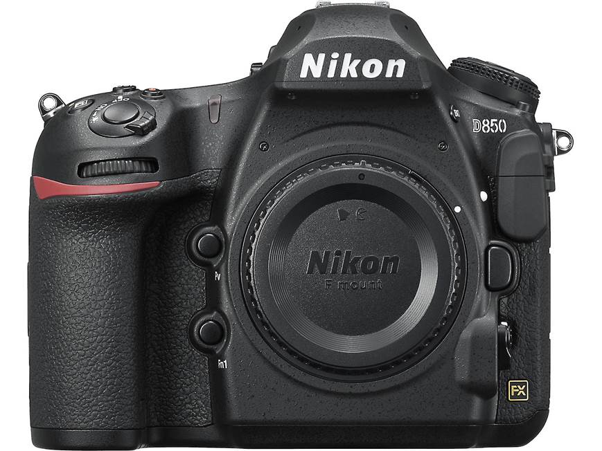 Nikon D850 (no lens included) 45.7-megapixel full-frame sensor