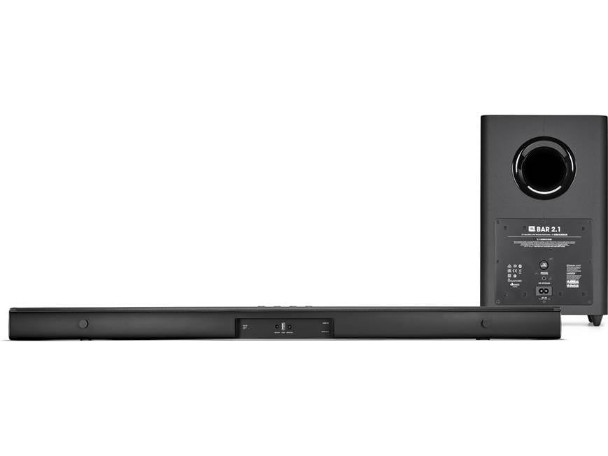 JBL Bar 2.1 Powered sound bar with wireless subwoofer and