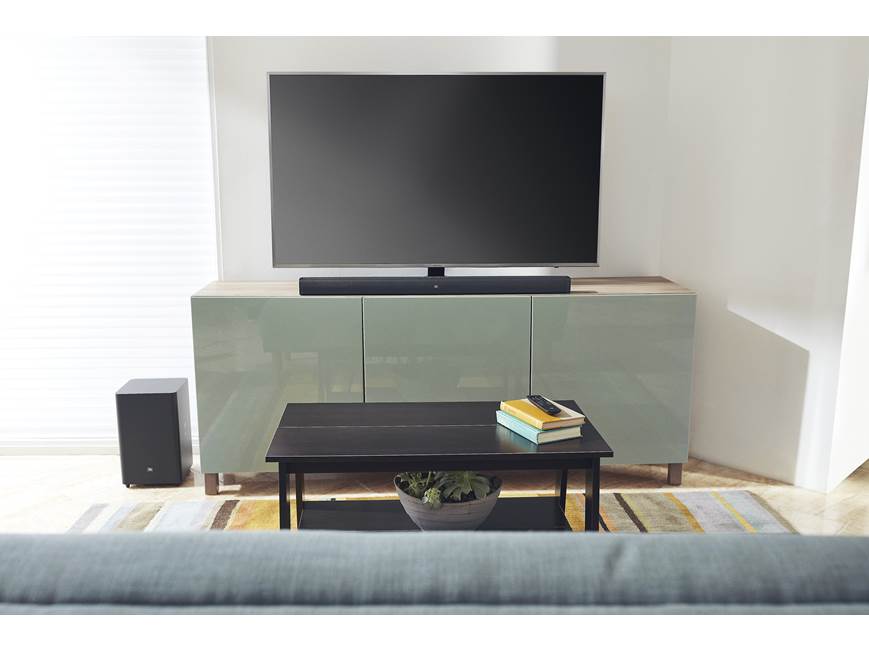 JBL Bar 2.1 Powered sound bar with wireless subwoofer and